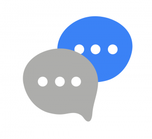 Illustration of people sharing adoption stories