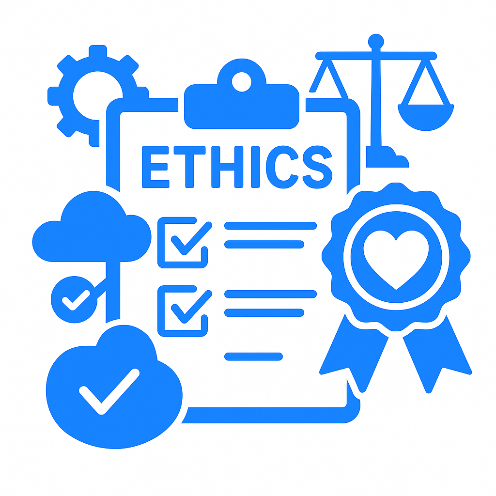 HomeWagger ethics icon representing welfare-first, transparent dog rehoming